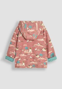 JoJo Maman Bébé BUNNY MOUSE APPLIQUE REVERSIBLE REGULAR FIT - Užtrauktuku užsegamas treningas - duck egg blue guinea pig