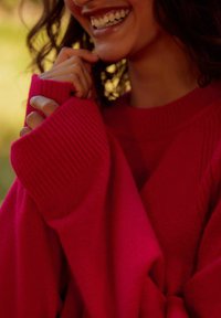 Next SEAM DETAIL CREW NECK PETITE - Pulover - red