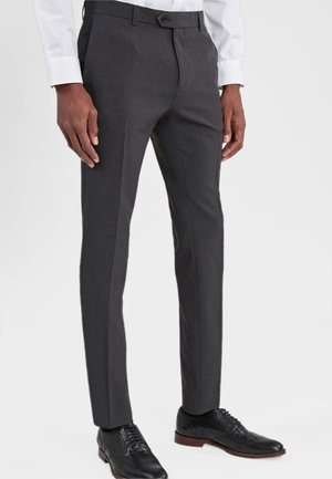 TROUSERS SKINNY FIT - Nadrágok - grey