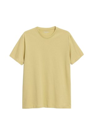 Kappahl, T-shirts basic - light yellow