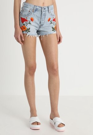 Short en jean - light-blue denim