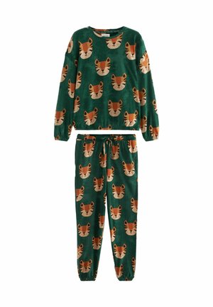 REGULAR FIT SET - Pyžamo - green tiger