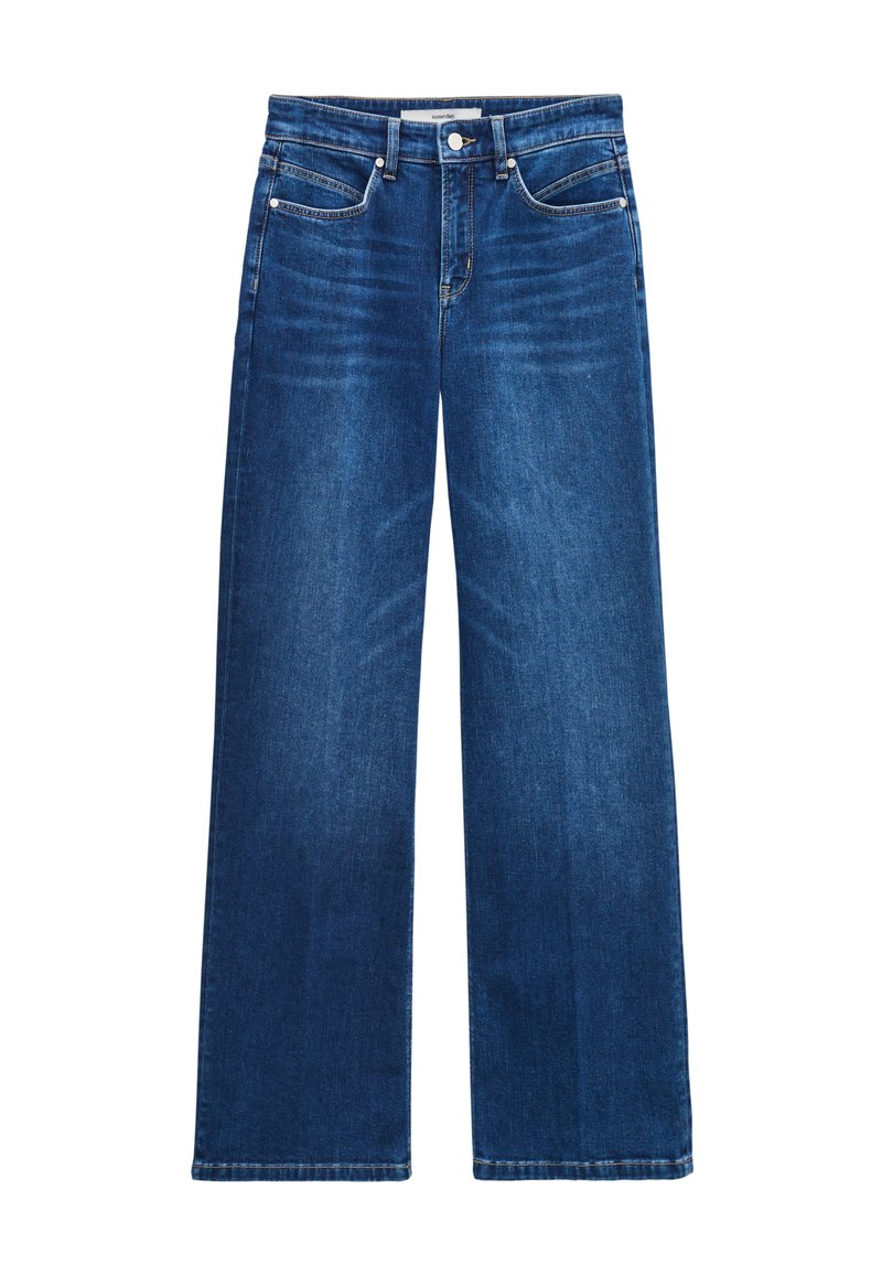 someday. Flared Jeans donkerblauw denim