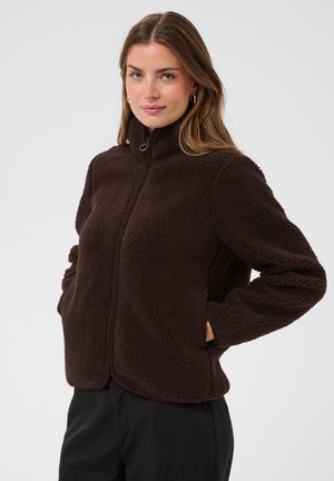 Love Copenhagen, LCVIGGI TEDDY - Veste polaire - chocolate plum