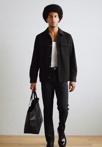 Lindbergh POCKET OVERSHIRT - Tunn jacka - black