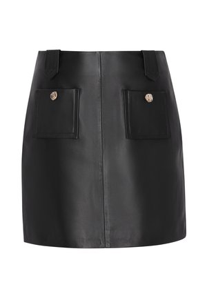 faina A-vonalú szoknya - black