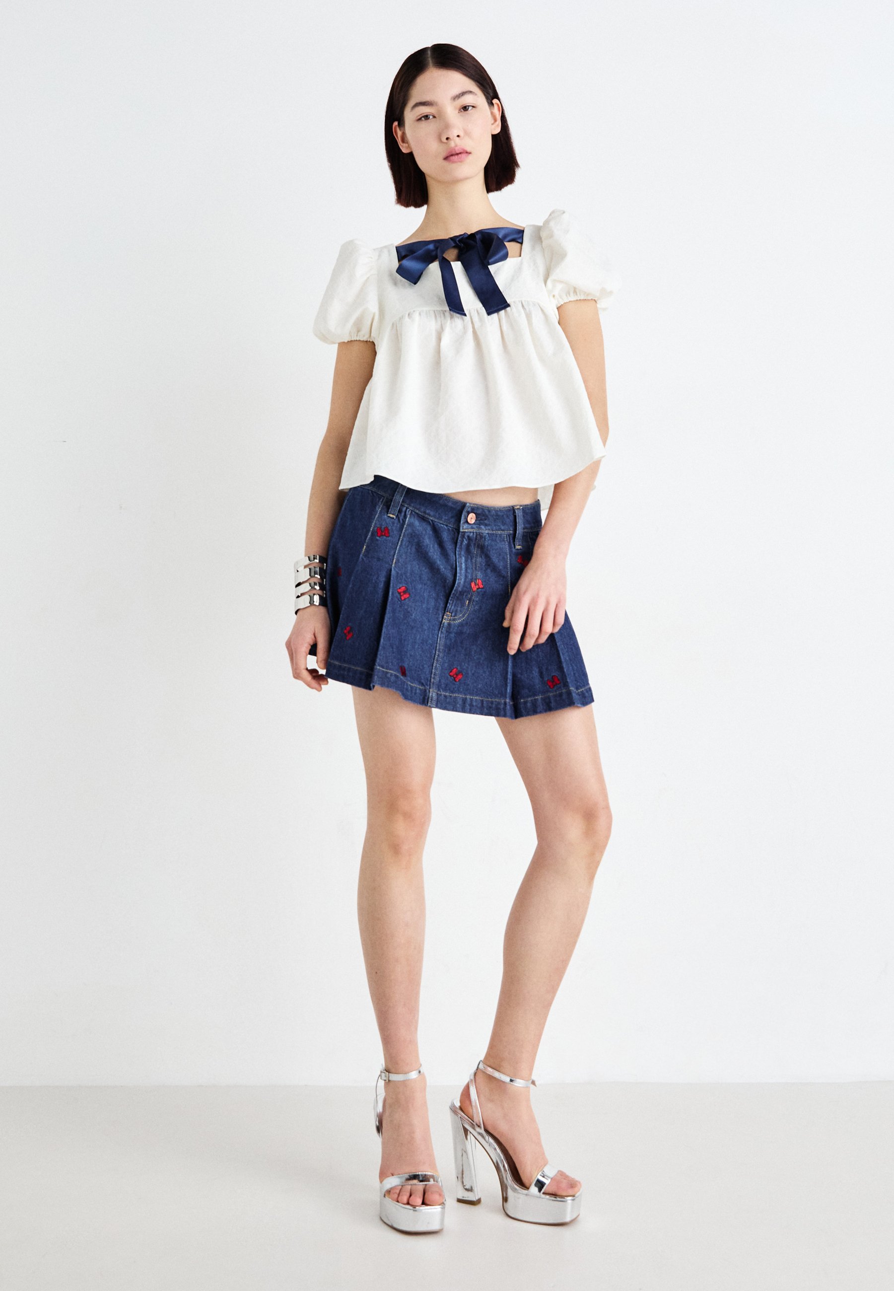 Sister Jane SEABOARD BOW - Blouse - white - Zalando.co.uk