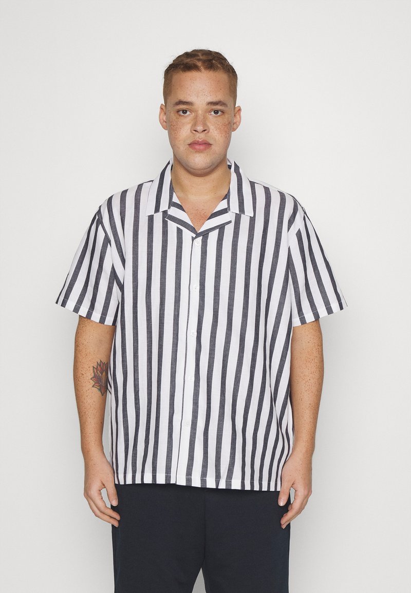 Lindbergh STRIPED RESORT Hemd navy/dunkelblau Zalando.ch
