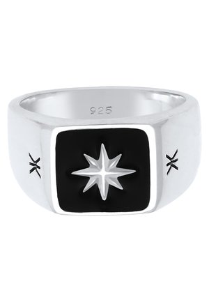 COMPASS LOOK CHUNKY - Gredzens - silberfarben