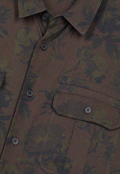 The Kooples É FLEURI - Camicia - dark brown