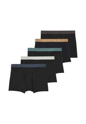 5PACK SUPIMA STRETCH - Boxer aderenti - black