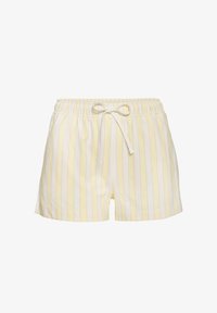 Ausgewählt, gelb weiß gestreift