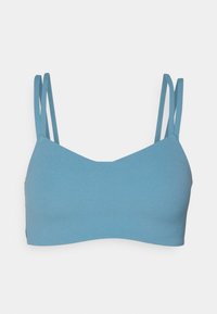 ZENVY STRAPPY - Sport-BH mit leichter Stützkraft - smokey blue/white