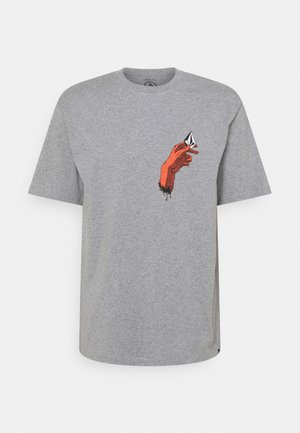 HAND DOWN - Printtipaita - heather grey