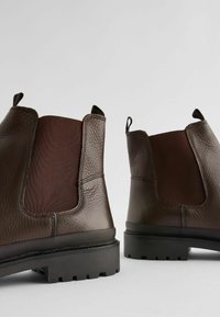 Next CLEATED CHELSEA  - REGULAR FIT - Kotníkové boty - dark brown