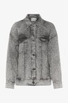 ZAUMA JACKET - Teksajakk - vintage grey wash