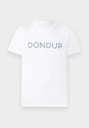 REGULAR - Apdrukāts T-krekls - white