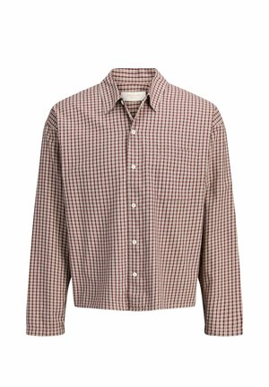 Jack & Jones, JORAUSTIN CLEAN CHECK SHIRT LS SN - Chemise - chocolate truffle