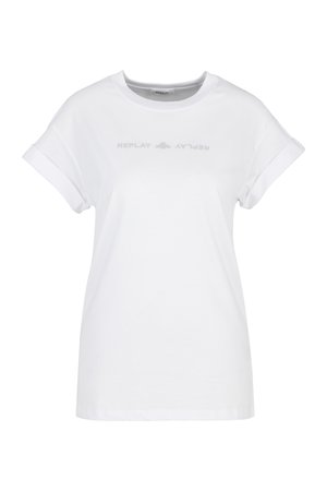 T-Shirt print - white