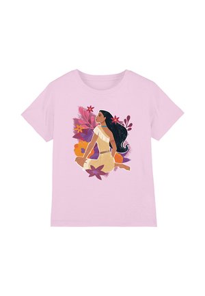 Disney POCAHONTAS FLOWERS - Print T-shirt - pink