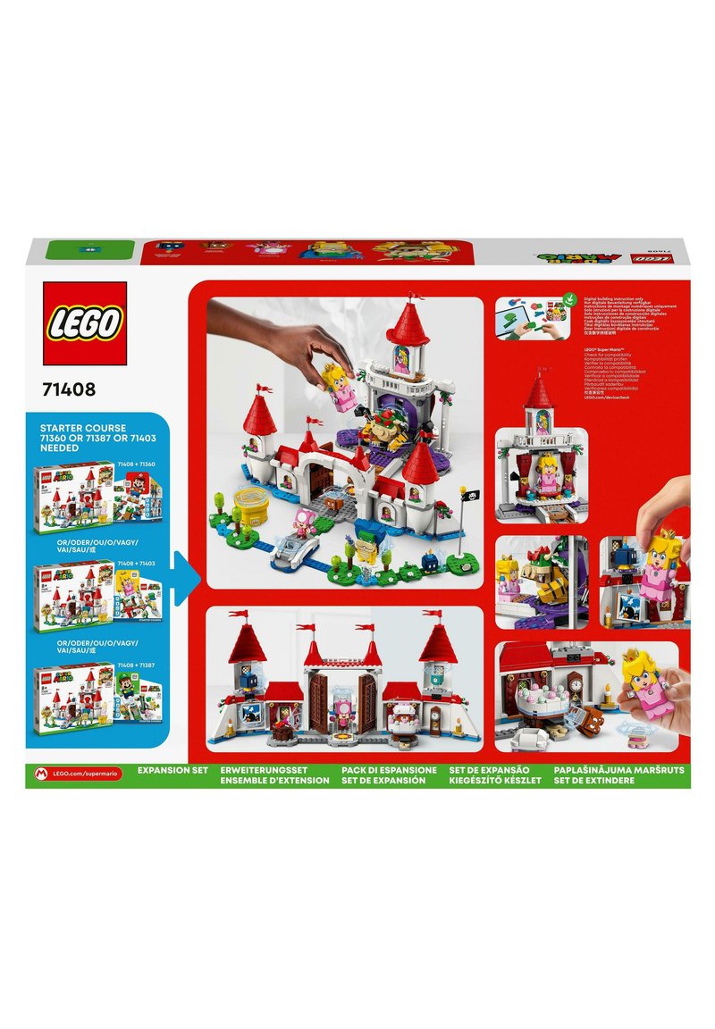 LEGO SUPER MARIO PILZ-PALAST – ERWEITERUNGSSET - Jeu de construction ...