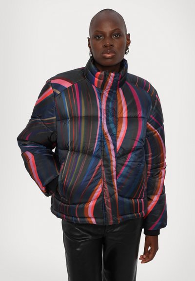 PS Paul Smith WOMENS FIBRE SHORT COAT - Páperová bunda - multicolored