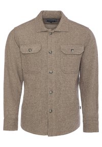 MIT SEITENTASCHEN - Lichte jas - beige