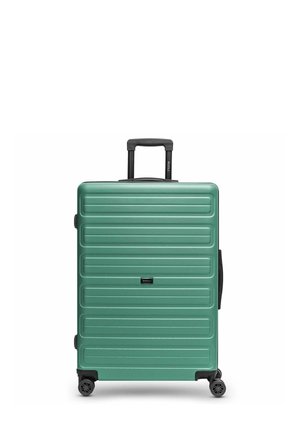 ESSENTIALS LARGE TROLLEY - Wheeled suitcase - green-blue
