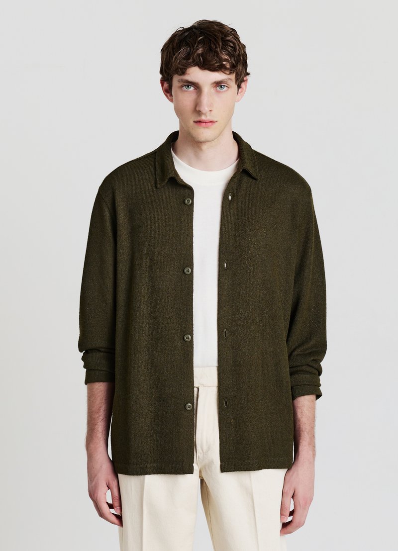 Calliope TRAFORATA - Camicia - verde militare