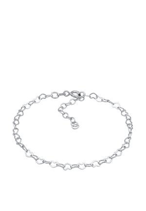 HEART BRACELET VALENTINE - Armband - silberfarben