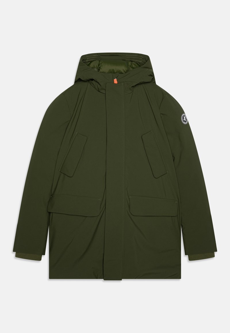 Save the duck THEO UNISEX - Talvejope - moss green
