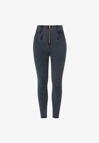 No seleccionado, black denim + blue overdyed