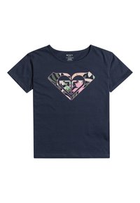 Roxy Day And Night Vintage C T-Shirt Fille - Col Rond Manches Courtes