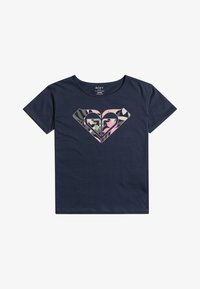 Roxy Day And Night Vintage C T-Shirt Fille - Col Rond Manches Courtes