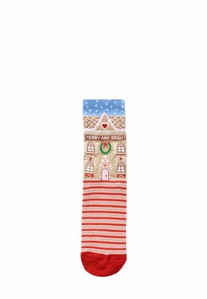 IN BOX 1 PACK - REGULAR FIT - Strømper - gingerbread house