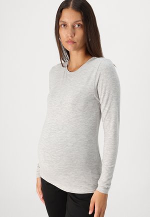 OLMSIGRID - T-shirt à manches longues - light grey