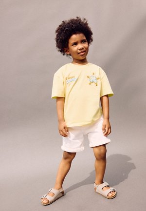 Mango Kids, BABY - T-shirt imprimé - pastel yellow