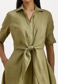Lauren Ralph Lauren Petite WAKANA DAY DRESS - Ingruha - light olive