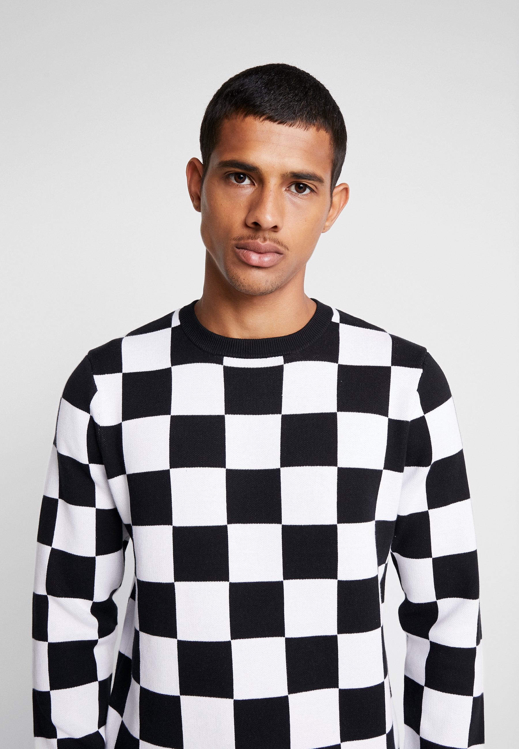 vans checkered jumper