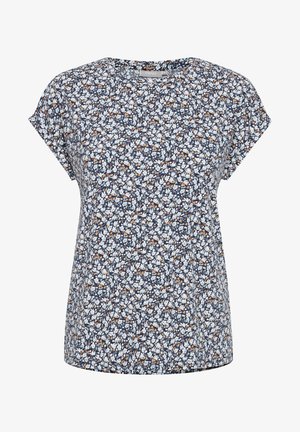 Fransa FRFEDOT - T-Shirt print - nebulas blue mix/blau