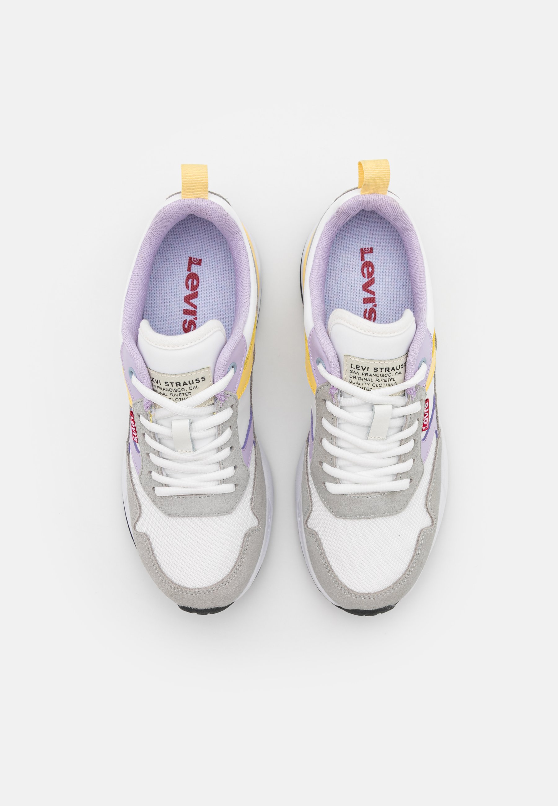 Levi's® OATS REFRESH - Sneakers laag - regular white/wit - Zalando.nl
