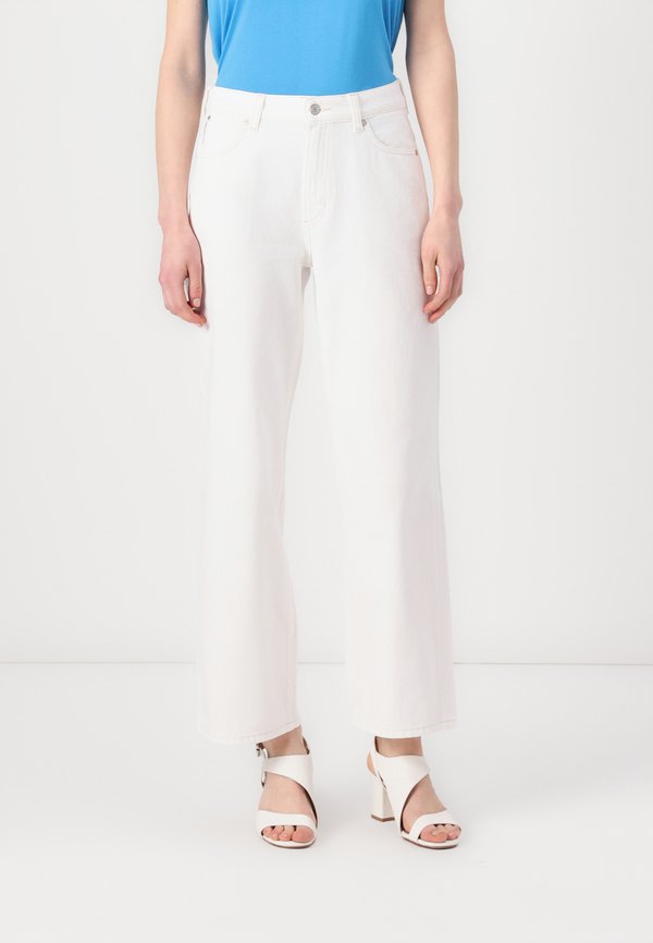 TROUSERS HIGH WAIST WIDE LEG - Wide Leg