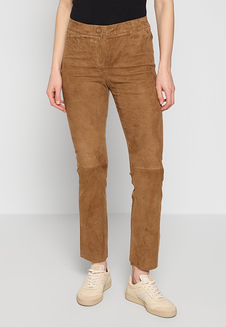 Oakwood Leren broek bruin