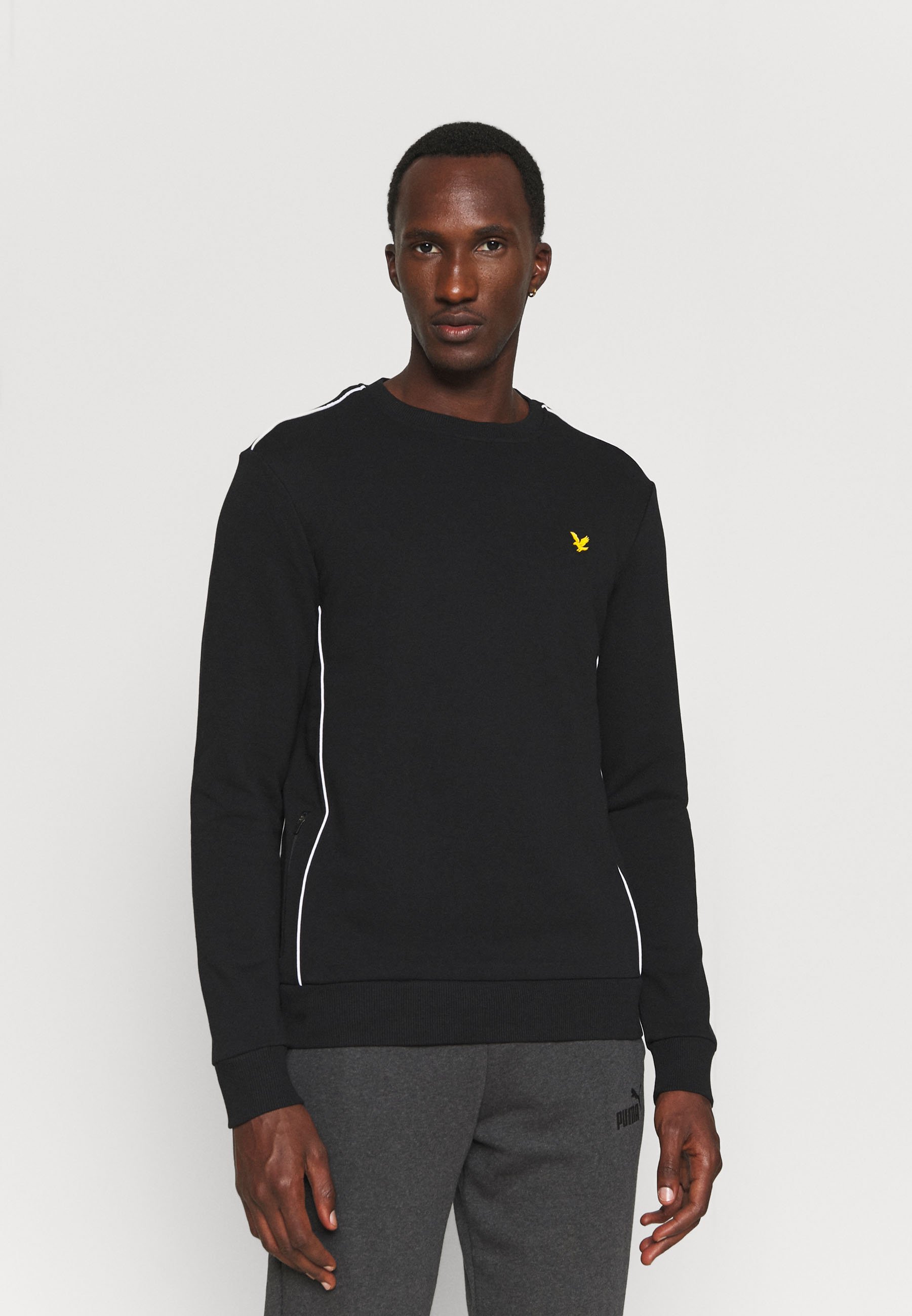 Men CREW NECK WITH CONTRAST PIPING - Sweatshirt Men CREW NECK WITH CONTRAST PIPING - Sweatshirt