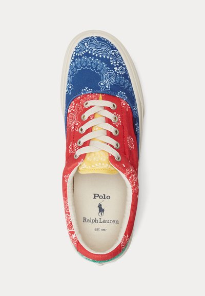 Polo Ralph Lauren KEATON BANDANNA-PRINT CANVAS SNEAKER - Tenisky - multi-coloured