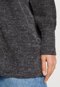 ICHI IHNOVO - Cardigan - dark grey melange