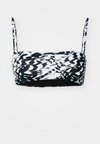 BANDEAU - Zgornji del kopalk - black/white