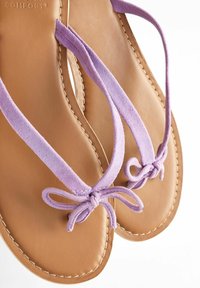 Next FOREVER COMFORT BOW DETAIL REGULAR WIDE FIT - Allassandaalit - lilac purple