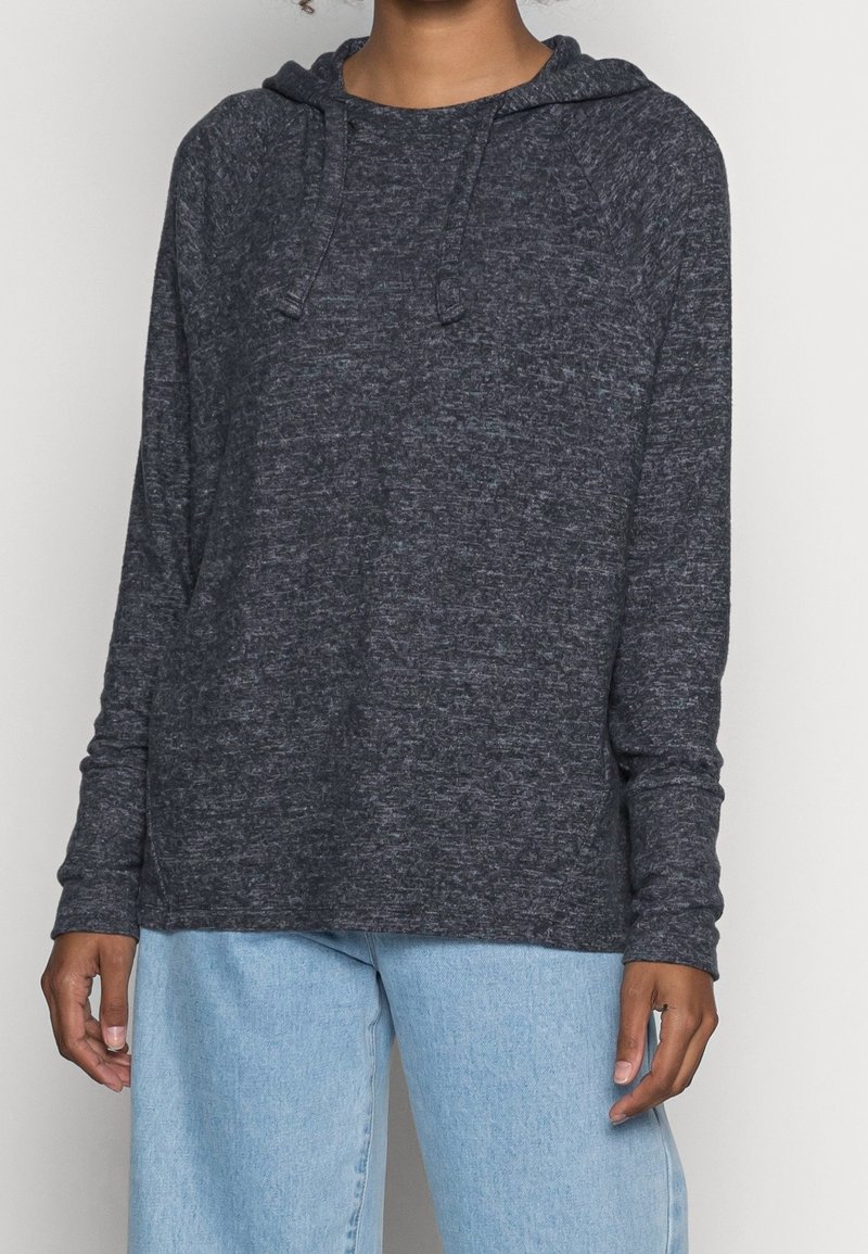 OPUS Kapuzenpullover - mottled dark grey
