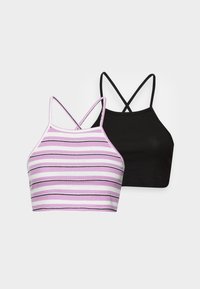 Não selecionado, black/lilac